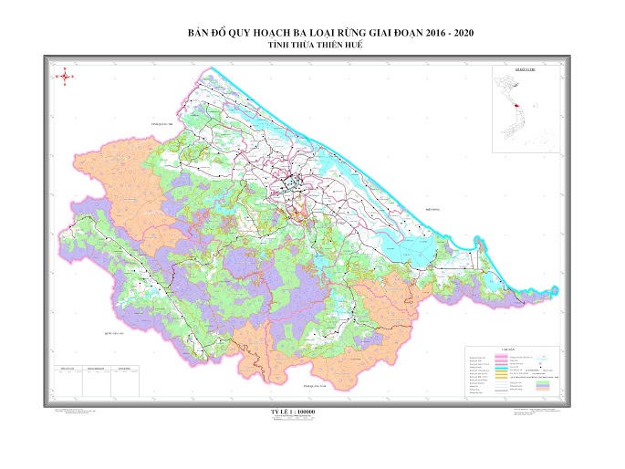 Bản đồ quy hoạch 3 loại rừng được cập nhật mới nhất là ở đâu?